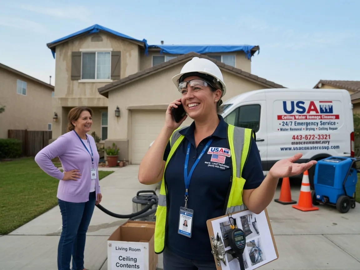 Ceiling Water Damage Restoration Wright, AR FAQs